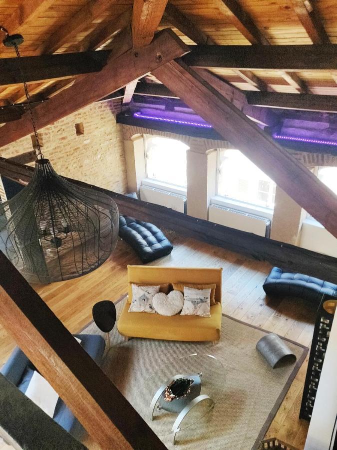 דירות Chez Fanny - Le Loft - Centre Historique Cahors Cathedrale מראה חיצוני תמונה
